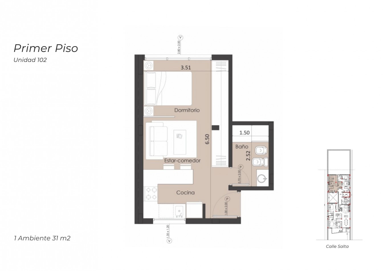 EDIFICIO EN POZO, 1, 2 y 3 AMB. CON O SIN COCHERA.BARRIO SAN JOSE 48 CUOTAS EN PESOS!!